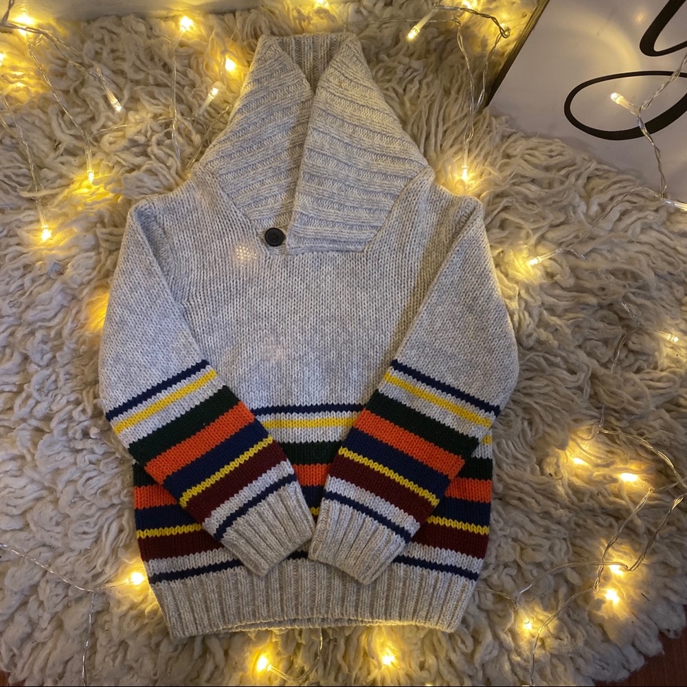Crazy 8 Toddler Boys✨ Cowl Neck Sweater